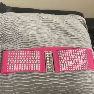 Cute pink belt